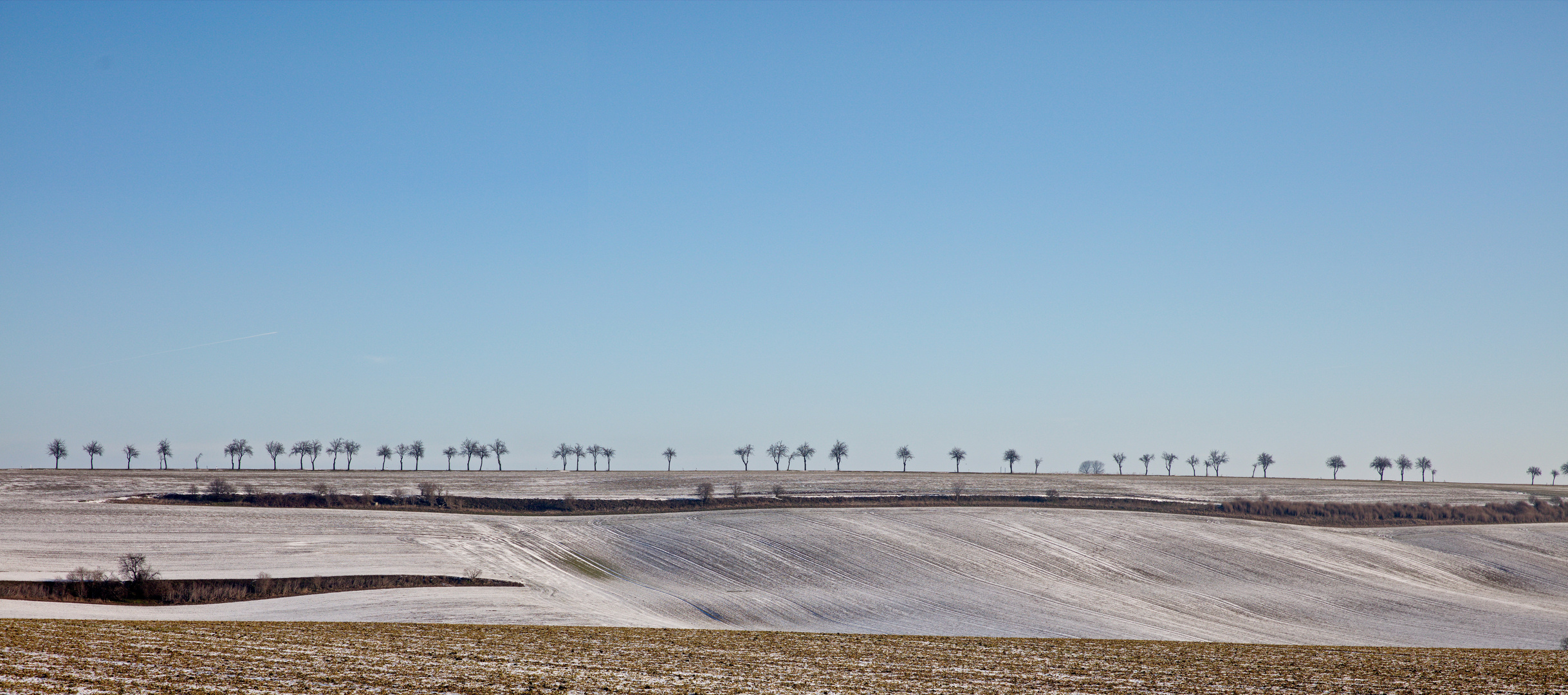 Winter im Mansfelder Land