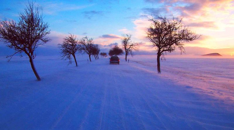 Winter im Mansfelder Land