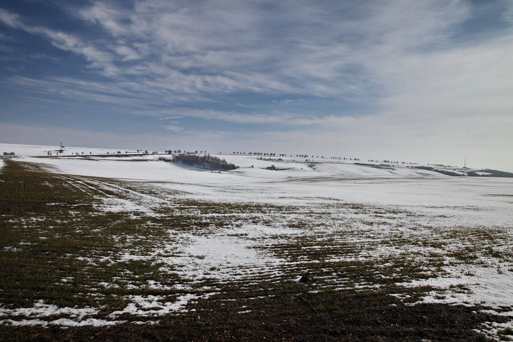 Winter im Mansfelder Land