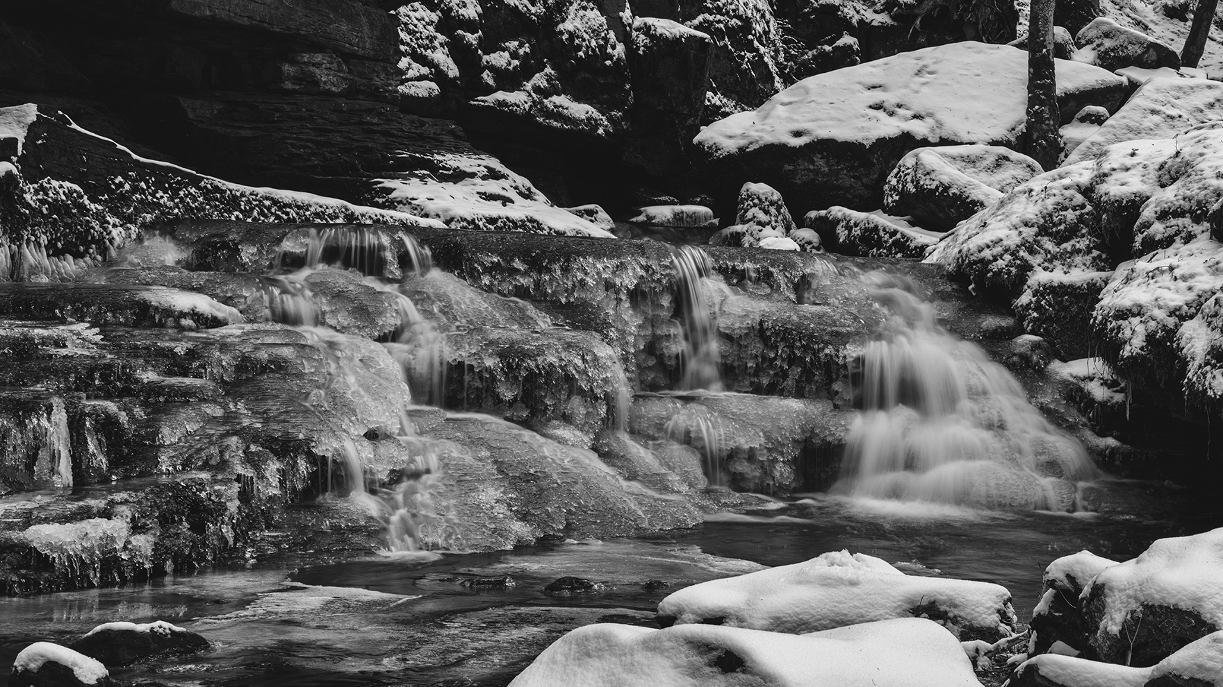 Winter im Monbachtal