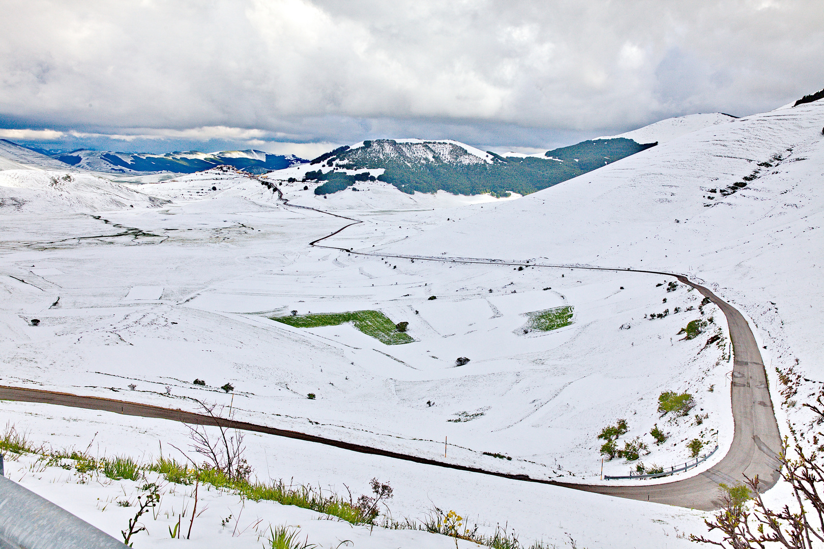 Winter im Nationalpark Monti Sibillini