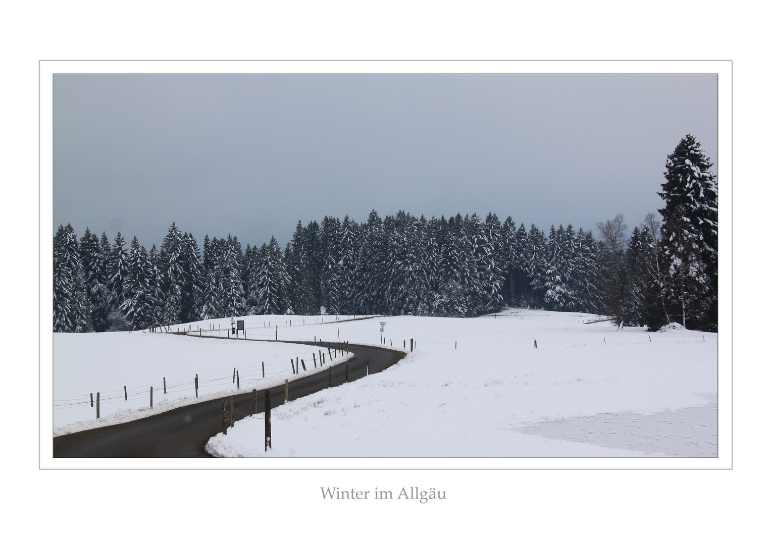 Winter im Oberallgäu