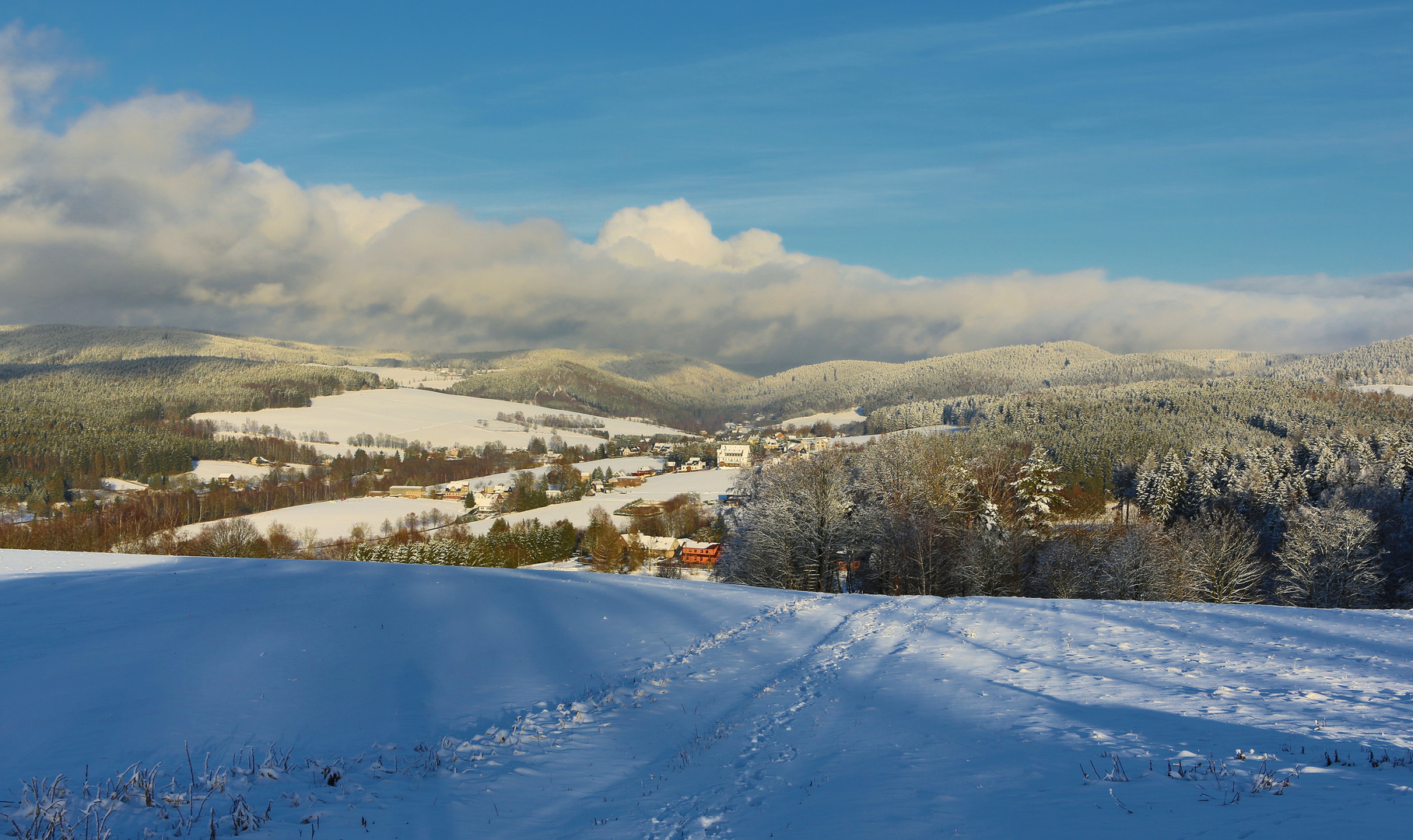 Winter im oberen Vogtland