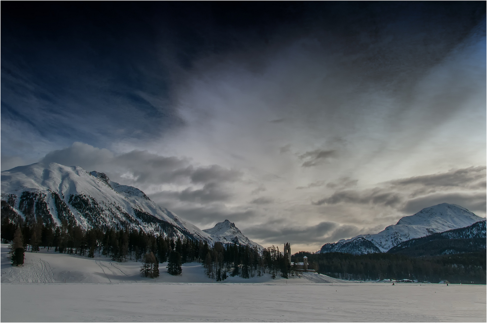 Winter im Oberengadin +++ Schweiz