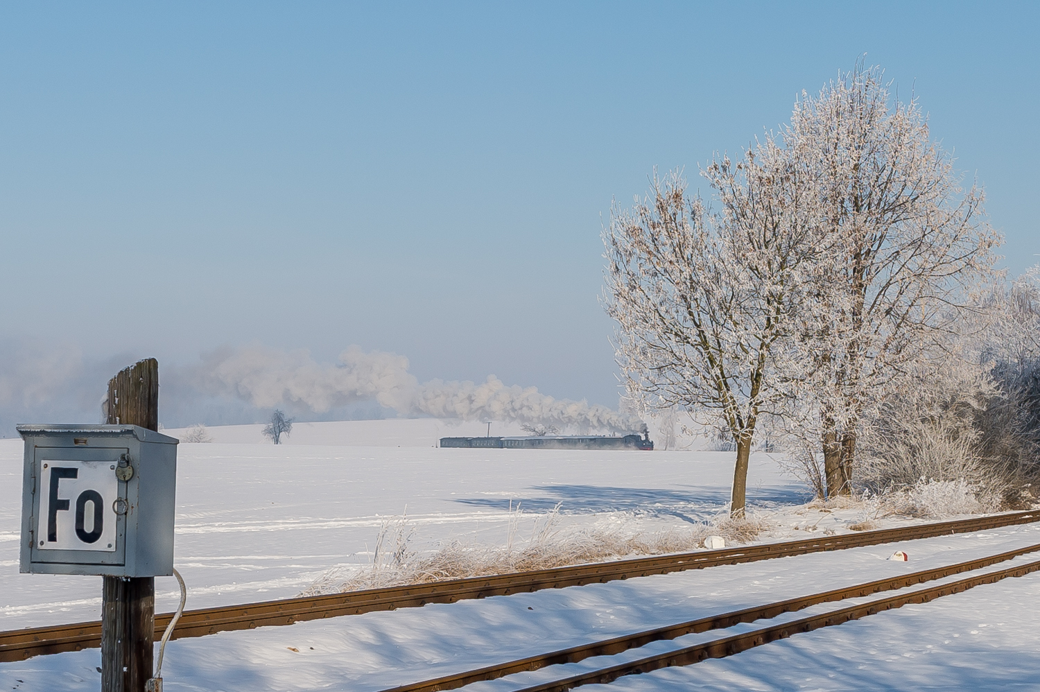 Winter im Oschatzer Land