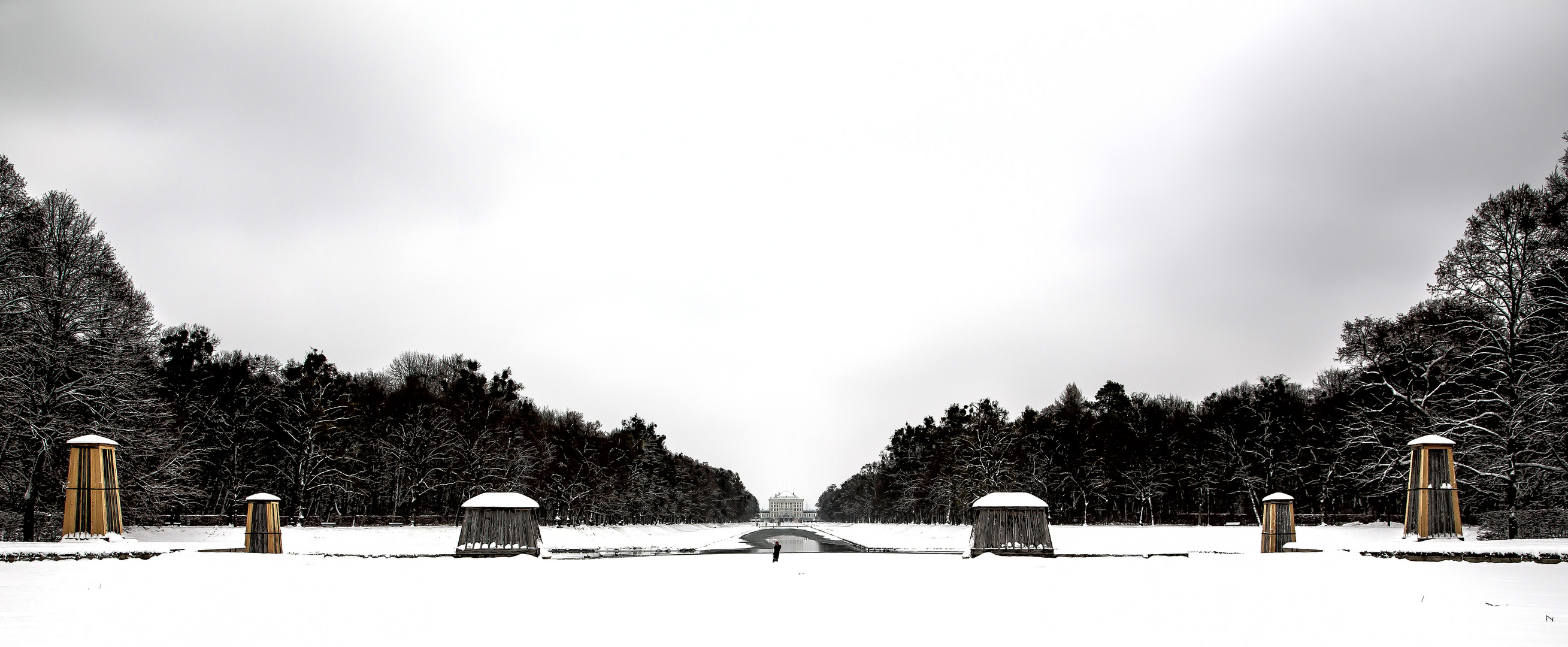 Winter im Park ...