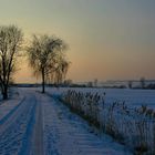 Winter im Pommersfelden (Deutschland)