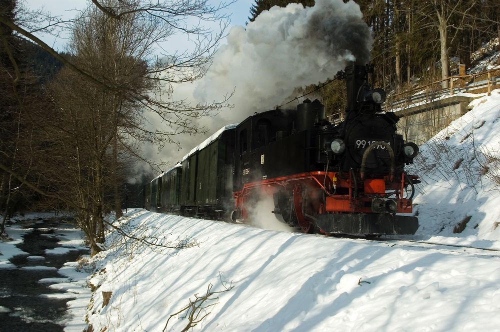 Winter im Preßnitztal