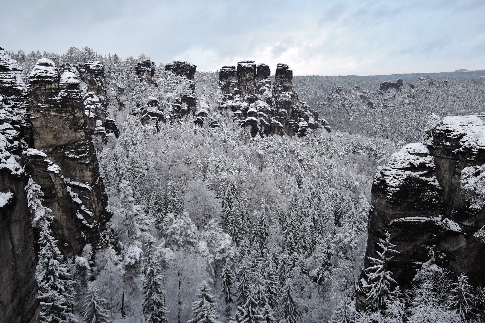 Winter im Rathener Gebiet