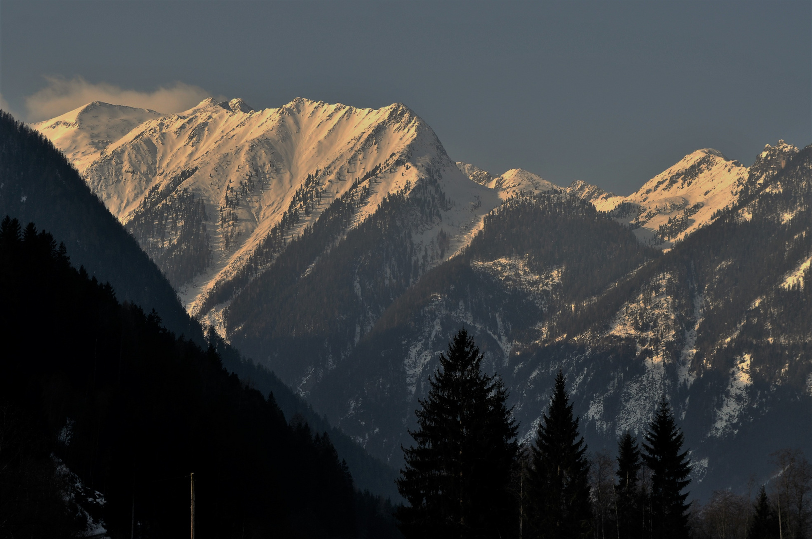 Winter im Salzachtal