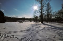 Winter im Schlosspark Herten