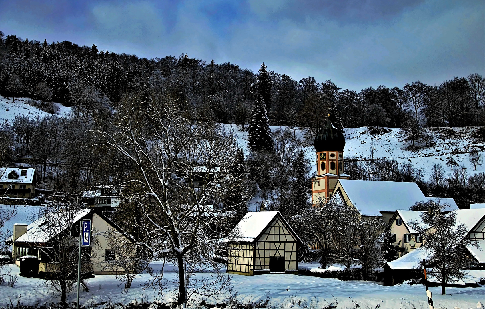 Winter im Schwabenländle- Lautertal 2021