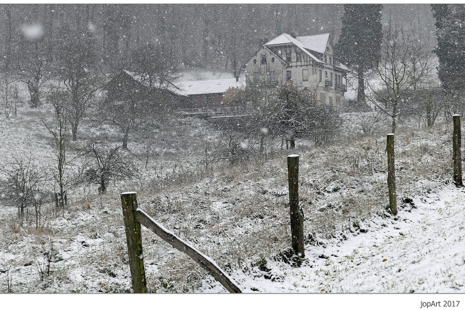 Winter im Siebengebirge...