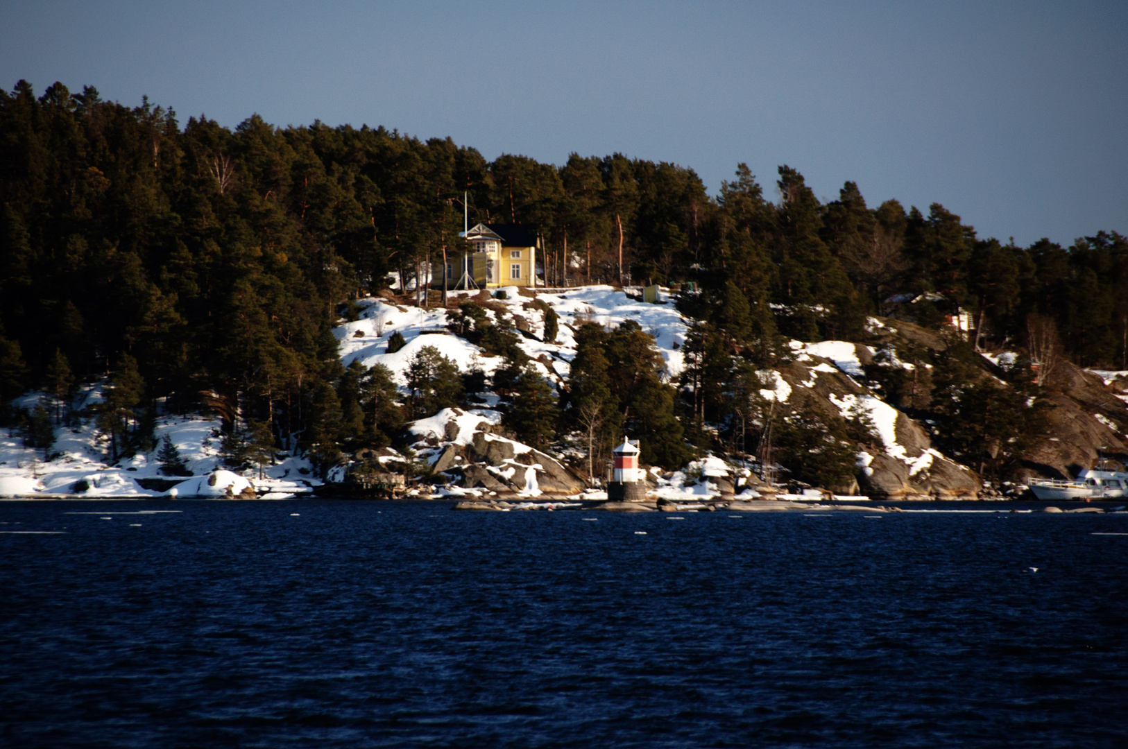 Winter im Skärgård