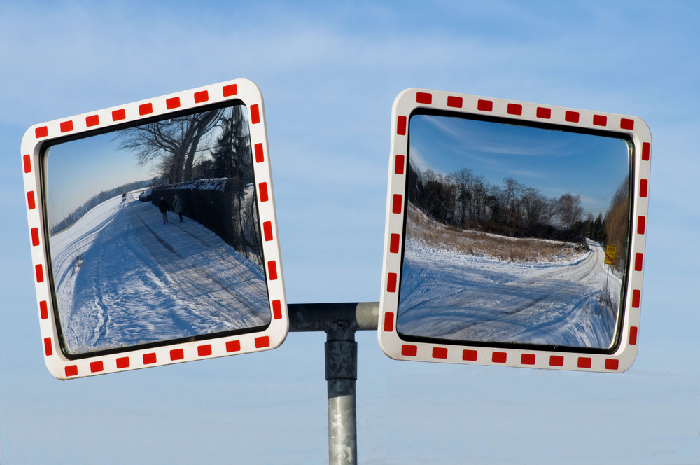 Winter im Spiegel