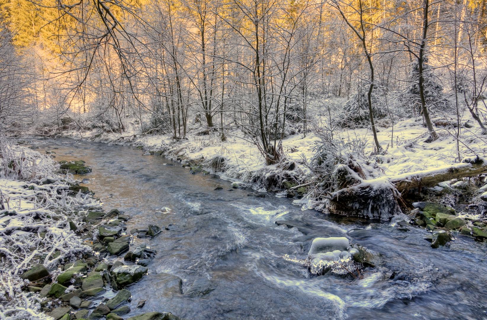 Winter im Spiegeltal