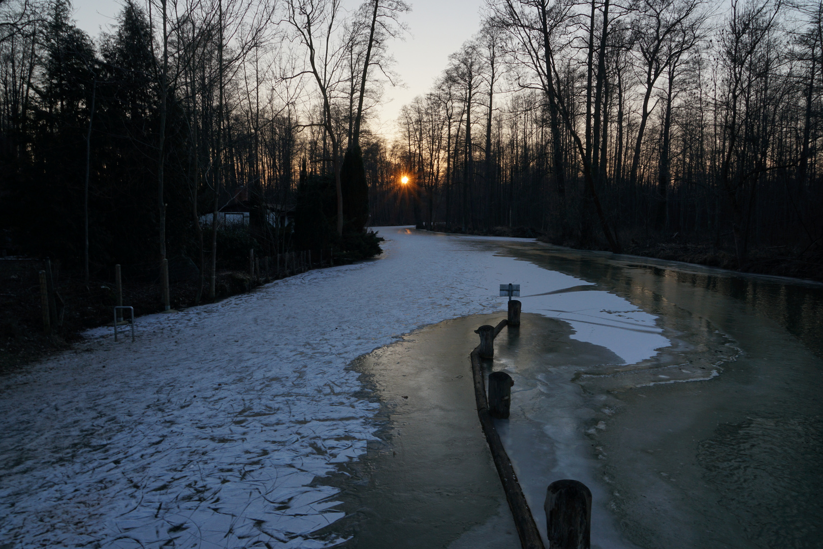 Winter im Spreewald