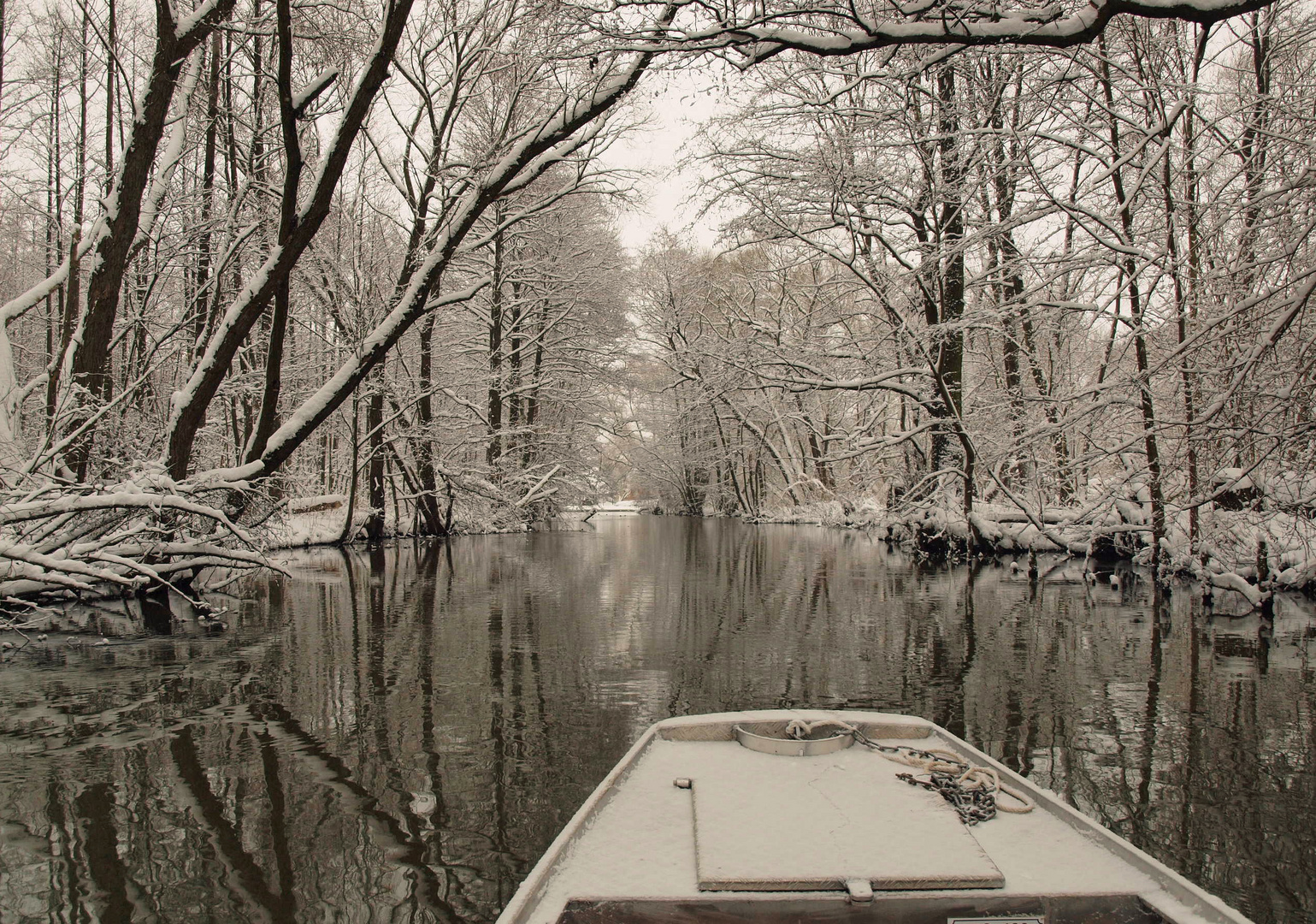 Winter im Spreewald