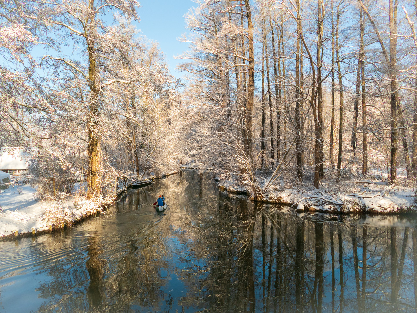 Winter im Spreewald