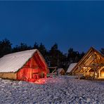 Winter im Steinzeitdorf