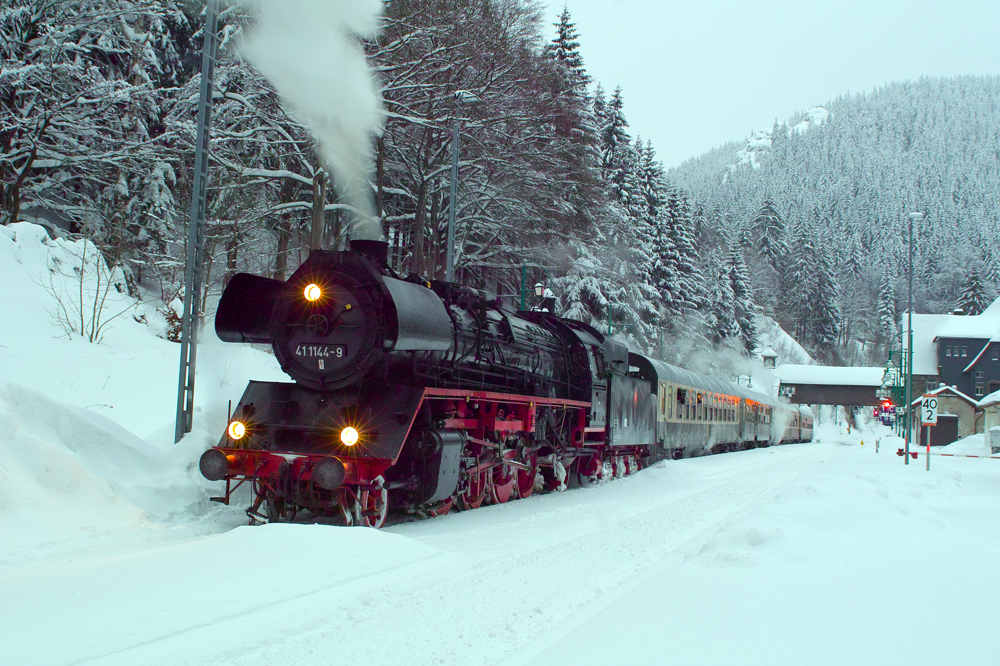 Winter im Thüringer Wald