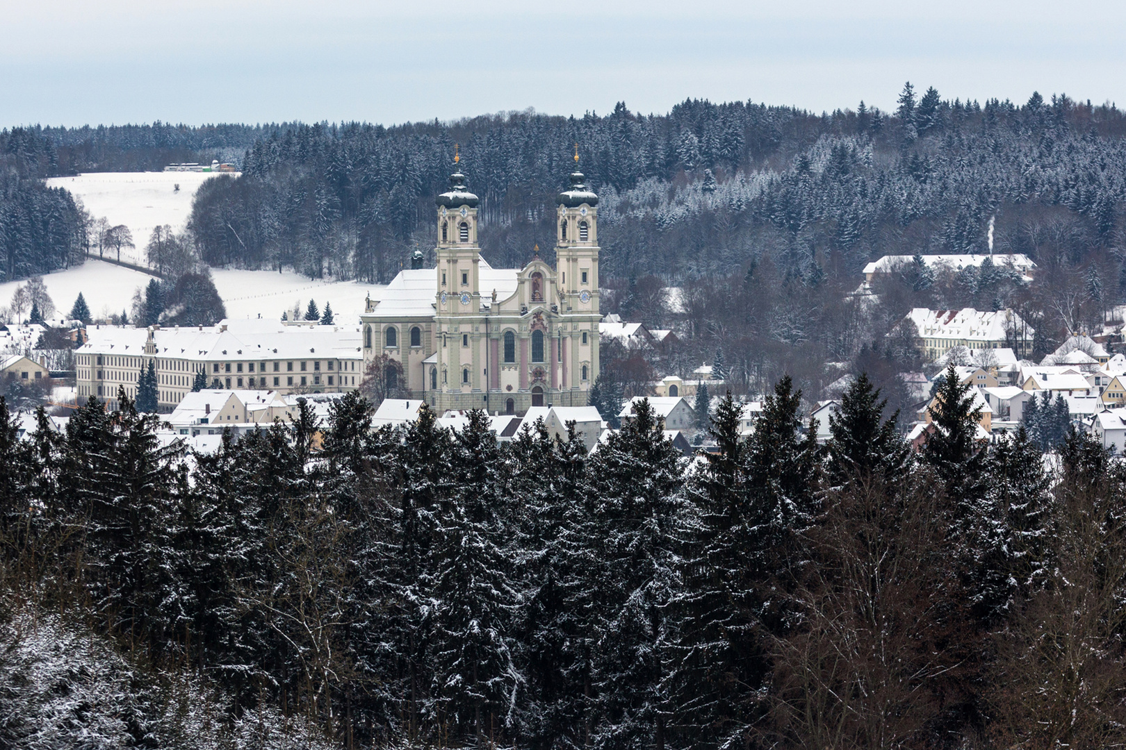 Winter im Unterallgäu