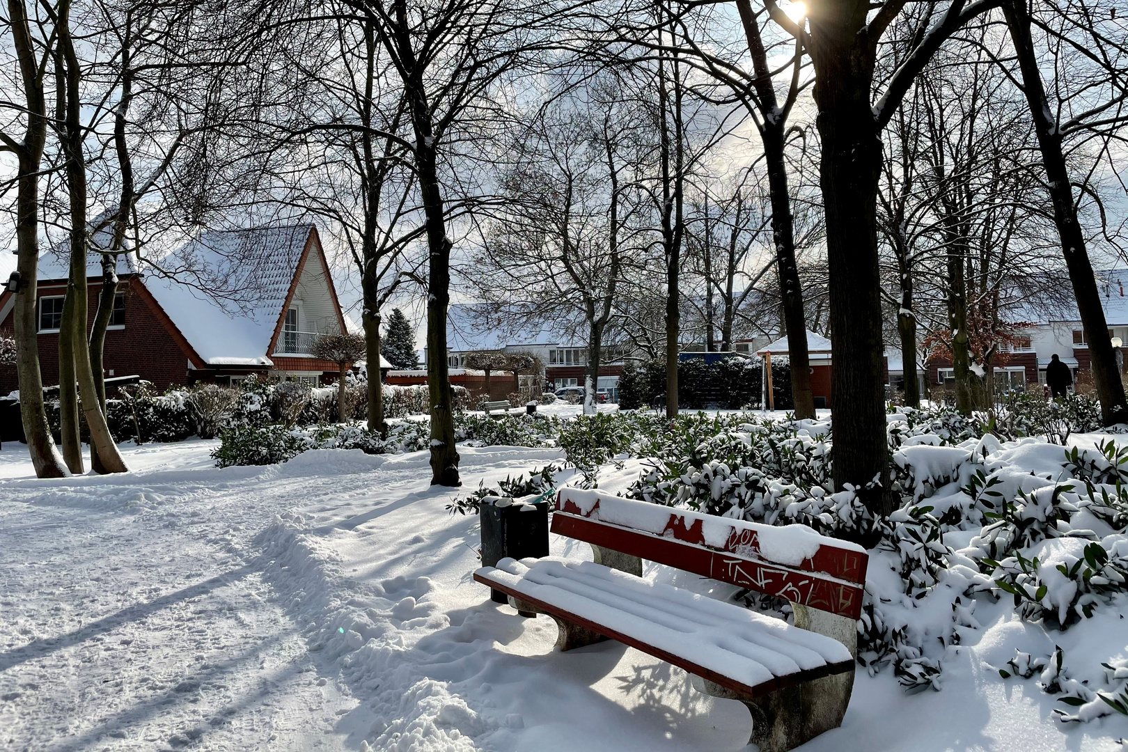 Winter im Wohnpark