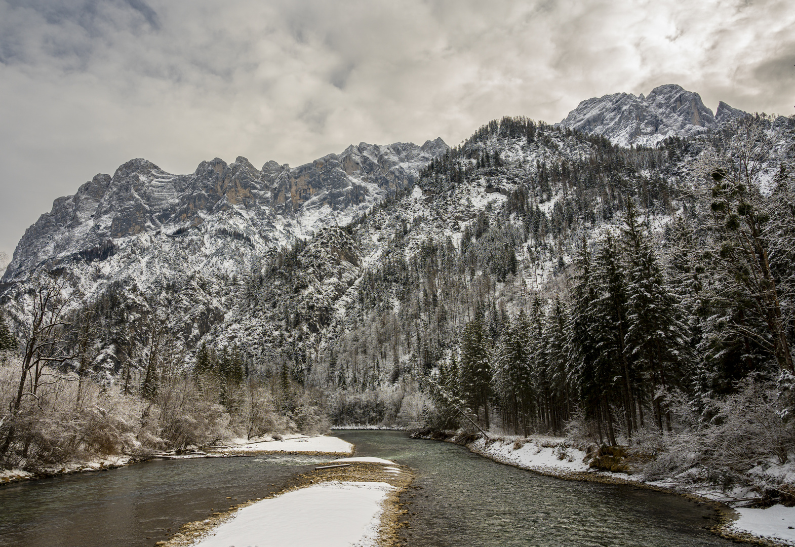 Winter im Xeis (Gesäuse)