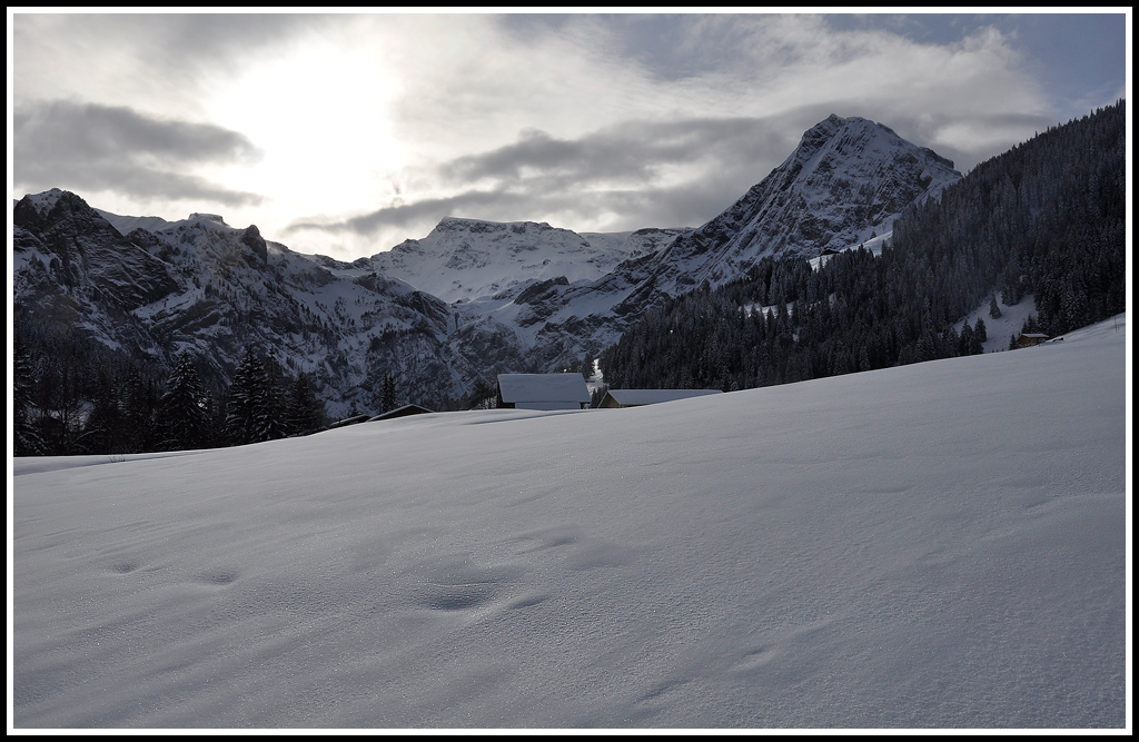 Winter in Adelboden