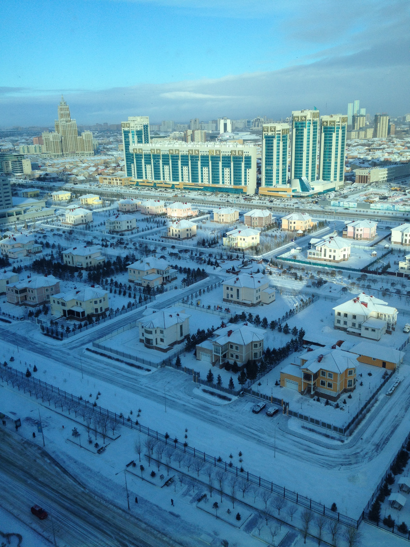 Winter in Astana