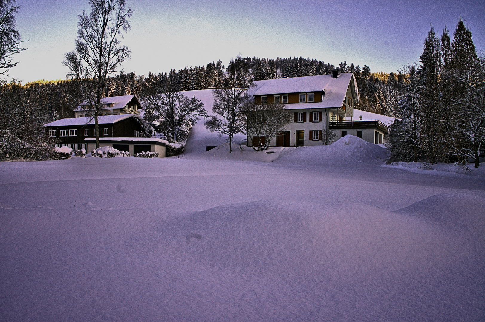 Winter in Baiersbronn-Obertal