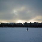 Winter in Berlin-Lübars II (Blick aufs MV)