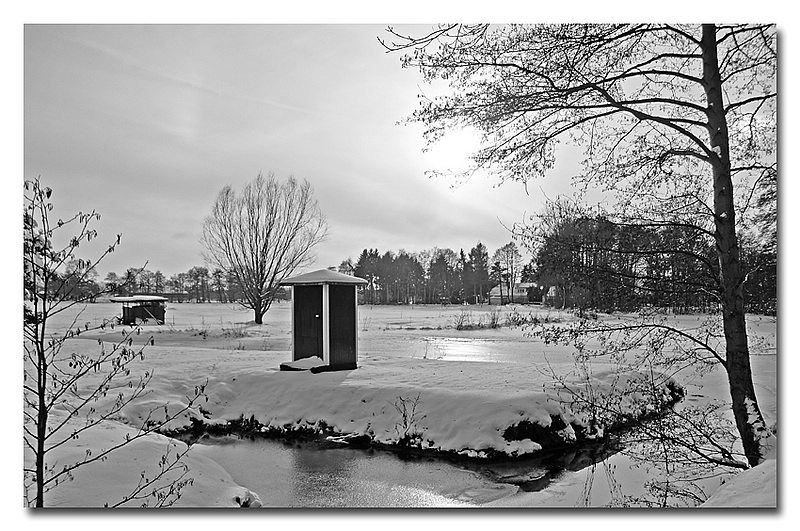 Winter in Bremen, Borgfeld...