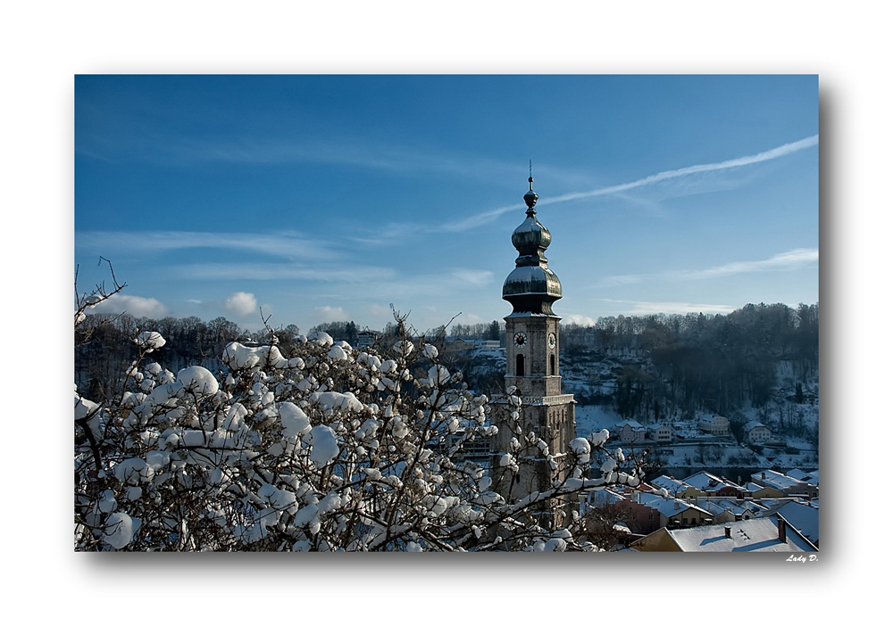 Winter in Burghausen