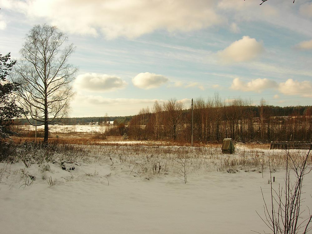 winter in countryside