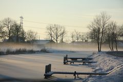 Winter in Delfzijl