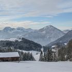 Winter in den Alpen