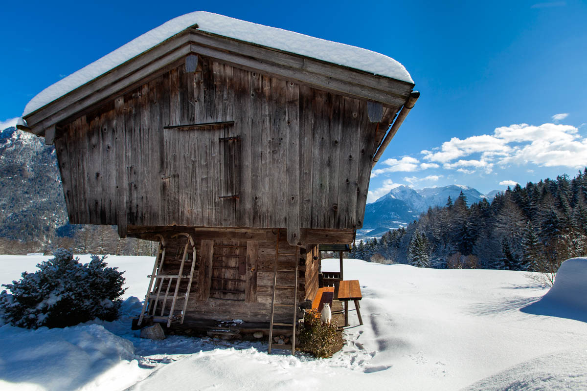 Winter in den Berchtesgadener Bergen