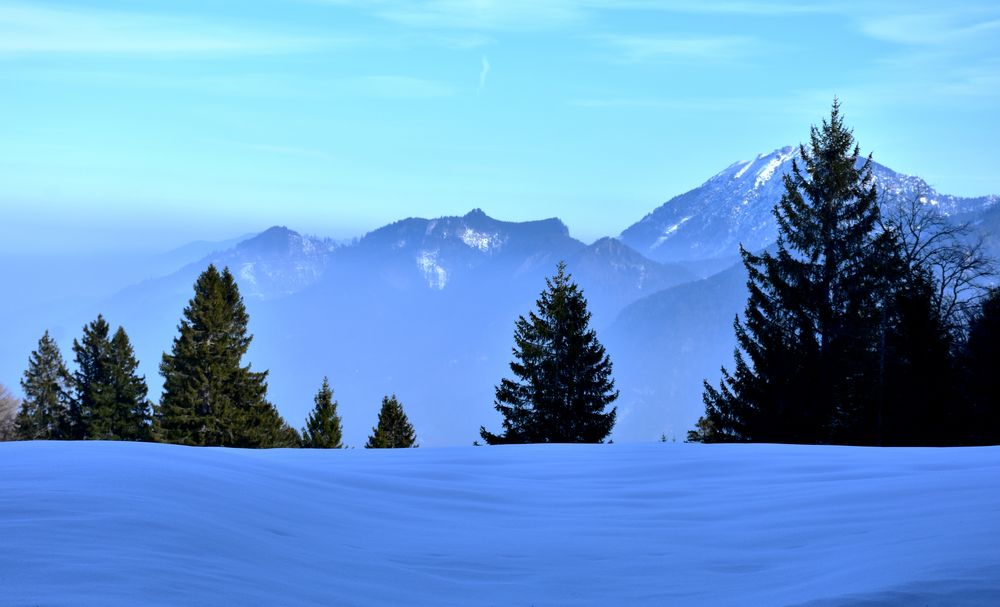 Winter in den Bergen