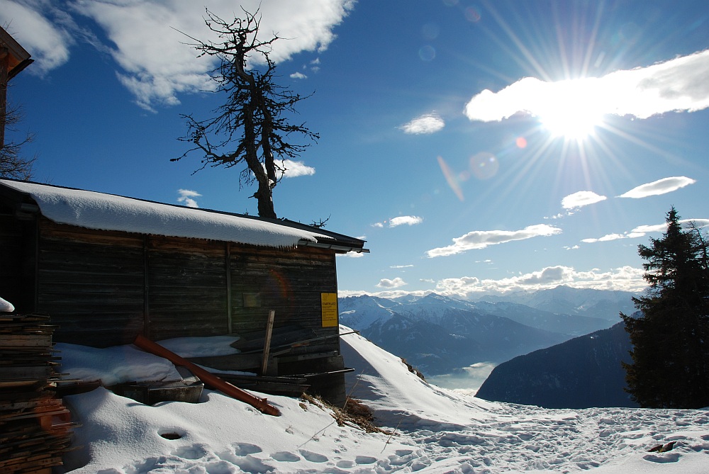 Winter in den Bergen