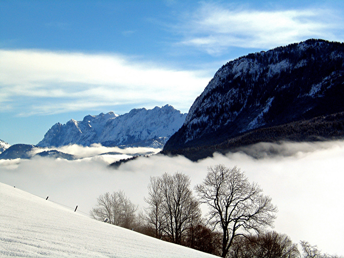 Winter in den Bergen