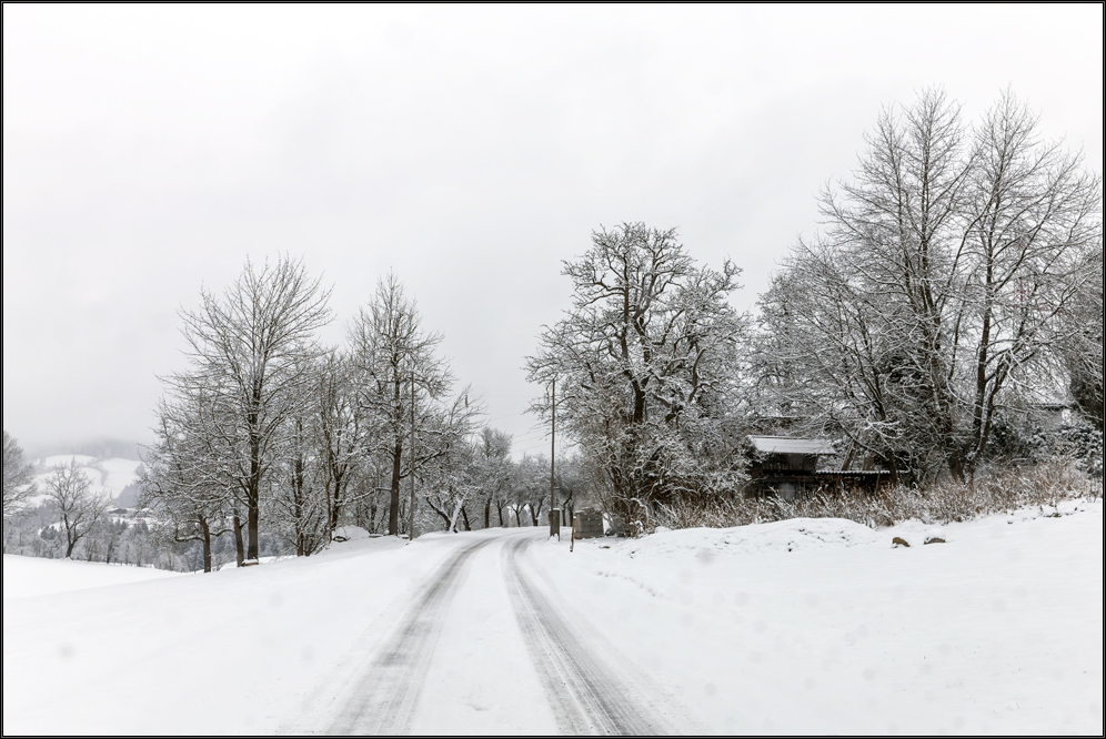 | Winter in den Bergen