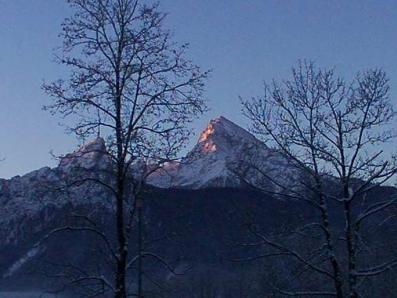 Winter in den Bergen