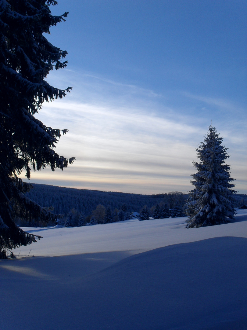 Winter in den Bergen