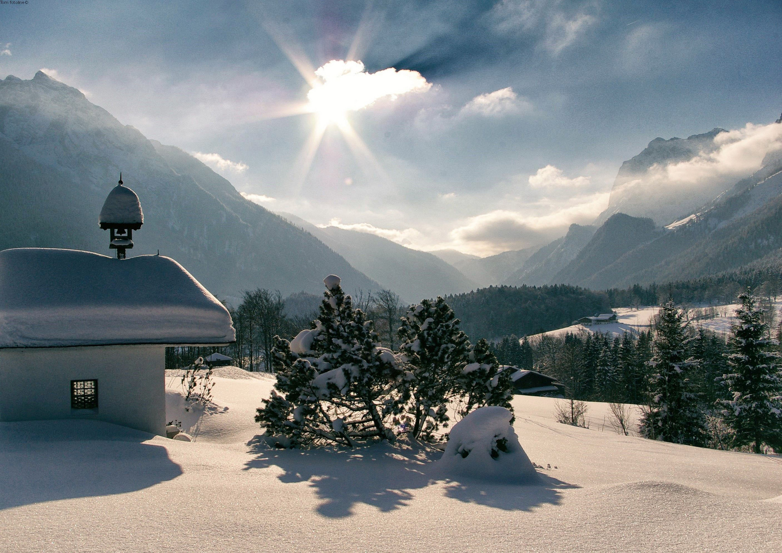 Winter in den Bergen Foto & Bild | landschaft, berge ...
