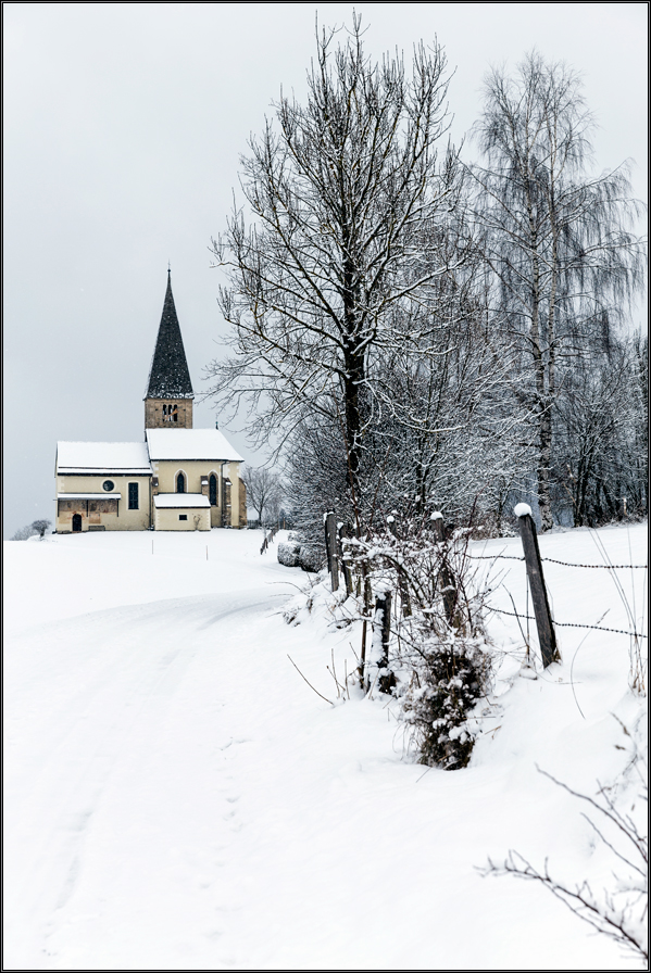 Winter in den Bergen ...