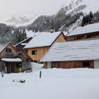 Winter in den Bergen - Alpe Fallerschein 29 12 2021