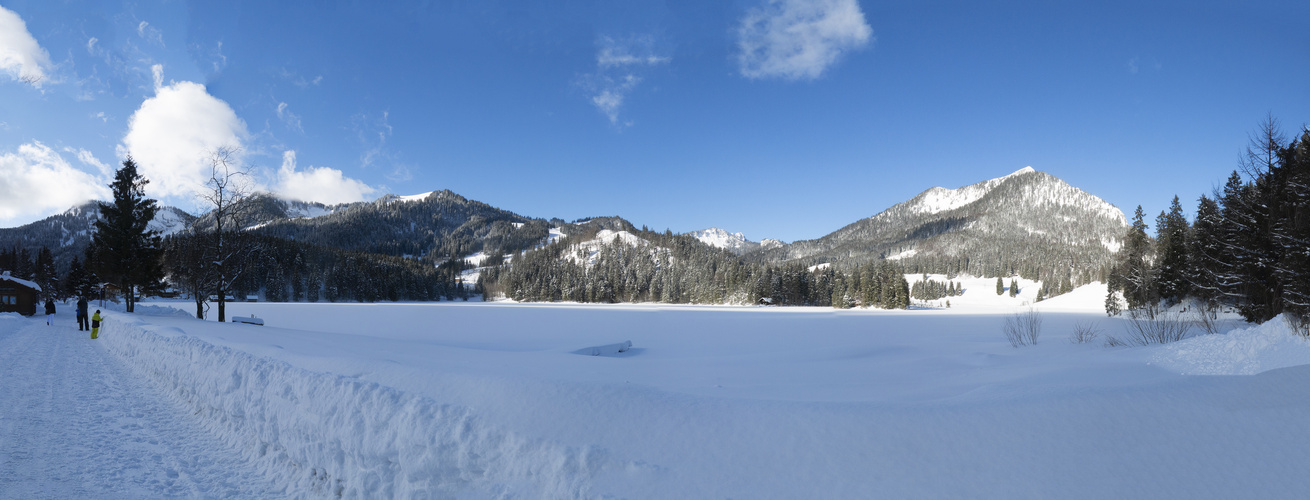 Winter in den Bergen