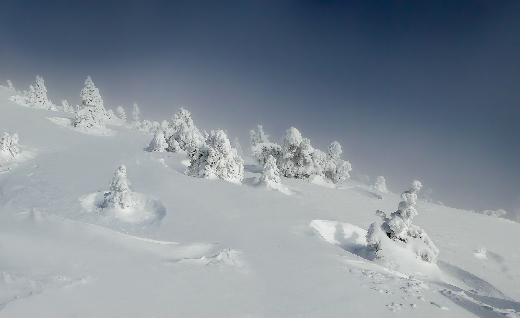 Winter in den Bergen