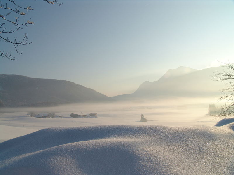 Winter in den Bergen